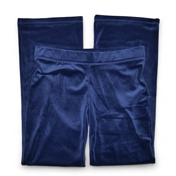 JUICY COUTURE 2 PC Velour Tracksuit Size L Rhinestone Bling Black Sweatsuit NWT - Picture 9 of 13